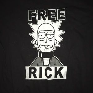 Rick and Morty “Free Rick” Small Tee